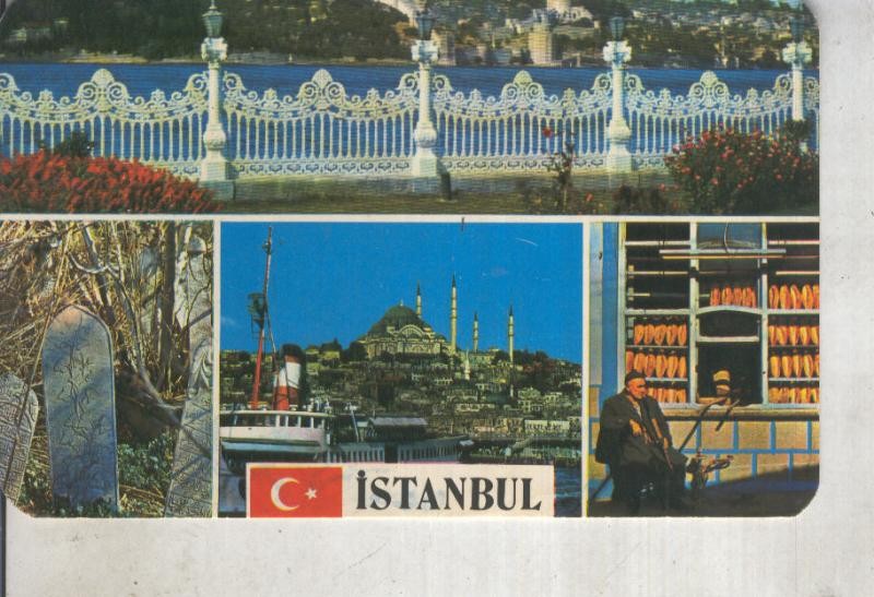 Postal 012749: Vistas varias de Istanbul, turkia
