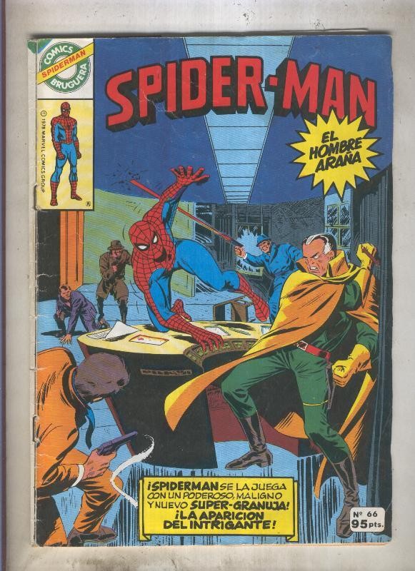 Comics Bruguera: Spiderman numero 66 (numerado 2 en trasera)