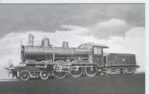 Postal 012788: Locomotora de vapor 666-680