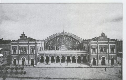 Postal 012790: Estacion de Sevilla, principio siglo XX