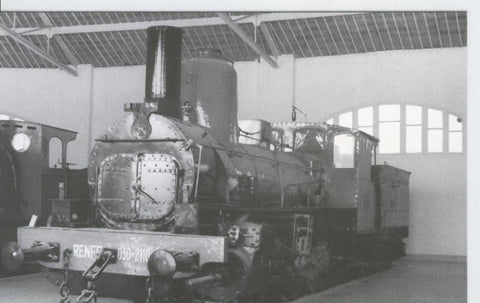 Postal 012793: Locomotora de vapor 030-2110 (ex Norte 1653)