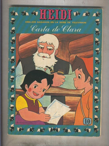 Heidi volumen 10: Carta de Clara (numerado 2 en interior)