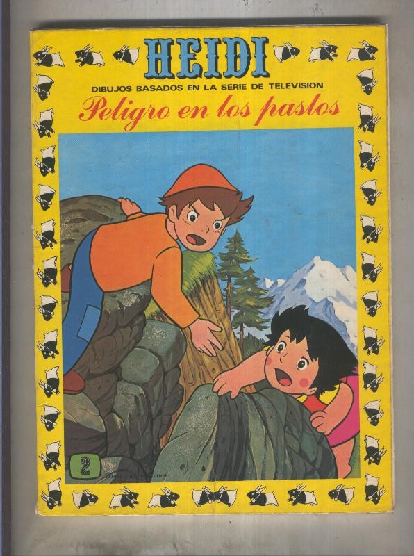 Heidi volumen 02: Peligro en los pastos (numerado 1 en interior)
