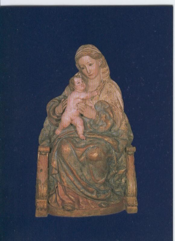 Postal 012811: Virgen madre de la parroquia de Pedrosa del Paramo