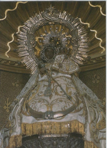 Postal 012815: Virgen Nuestra Señora de Val,  patrona de Alcala de Henares (madrid)