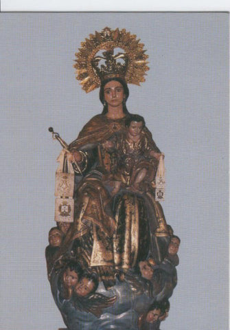 Postal 012838: Virgen Nuestra Señora del Carmen, Talavera de la Reina (Toledo)