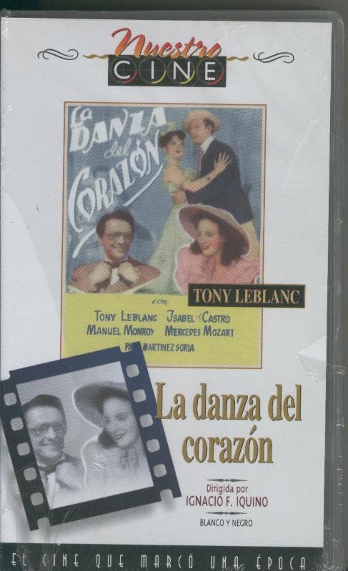 Video VHS: La danza del corazon: Tony Leblanc, etc