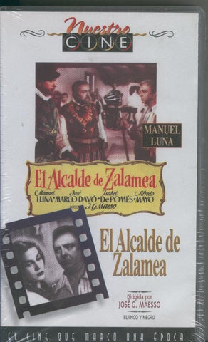 Video VHS: El alcalde de Zalamea: Manuel Luna,etc
