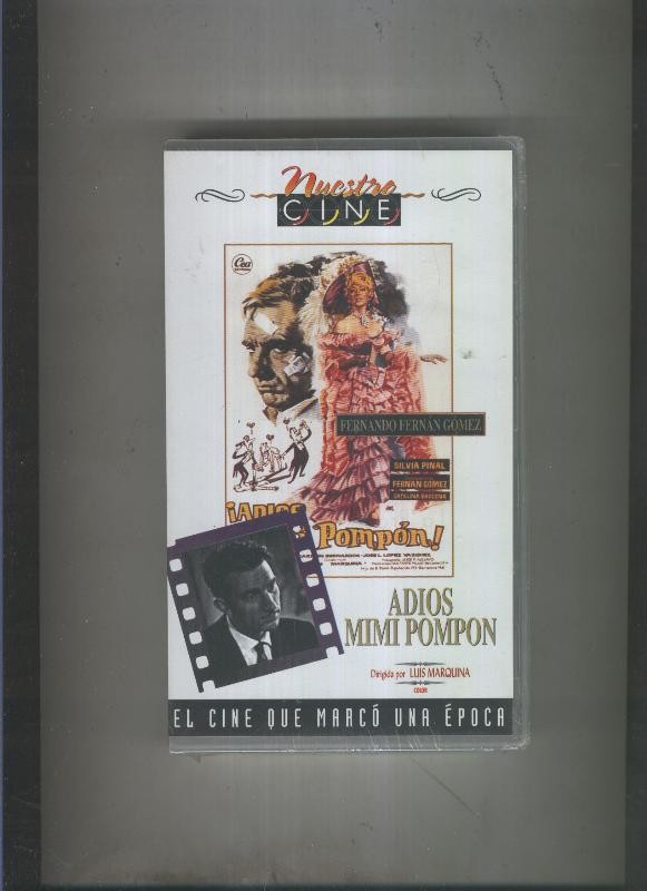 Video VHS: Adios Mimi Pompon: Fernando Fernan Gomez,etc
