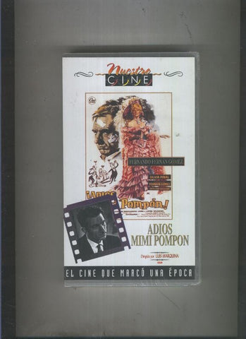 Video VHS: Adios Mimi Pompon: Fernando Fernan Gomez,etc