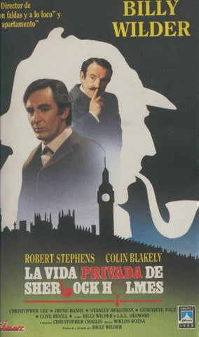 Video VHS: La vida privada de Sherlock Holmes