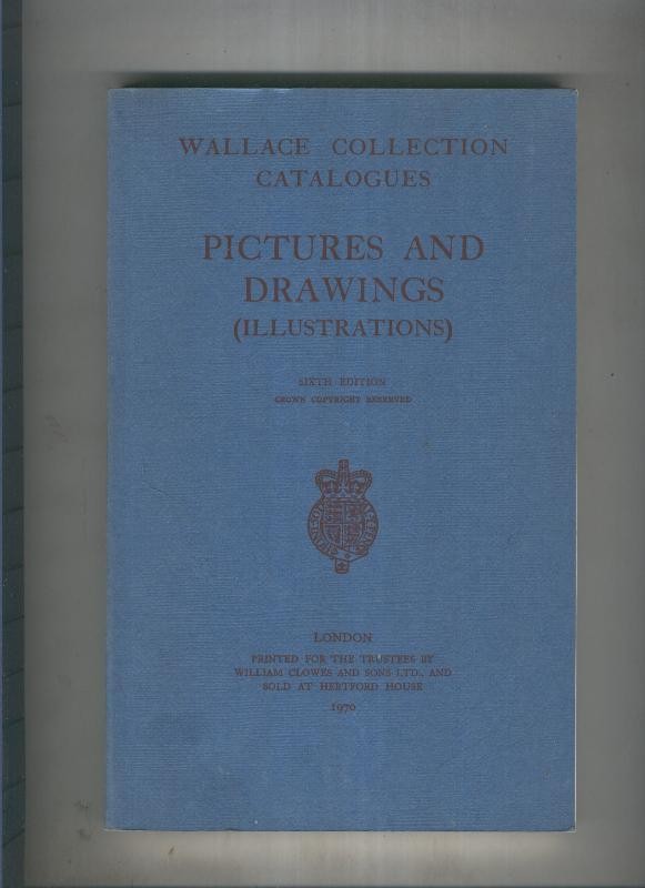 Wallace Collection Catalogues: Pictures and Drawings (illustrations)