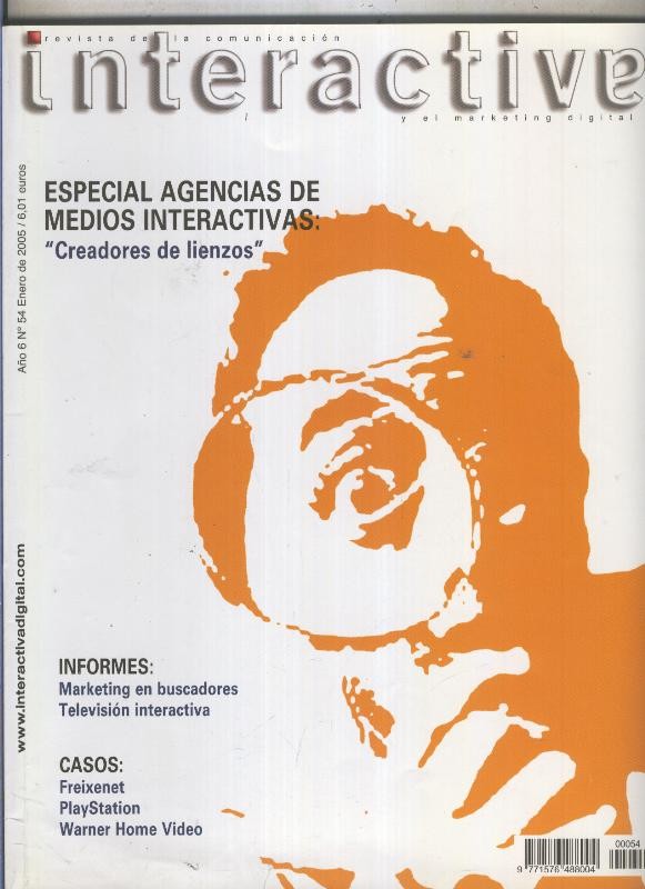 Interactive revista de la comunicacion y el marketing digital numero 54