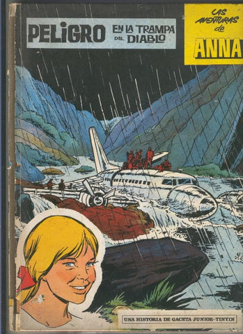 Las aventuras de Anna: Peligro en la trampa del diablo (cubierta estropeada)