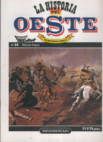 Historia del oeste numero 23: Halcon Negro