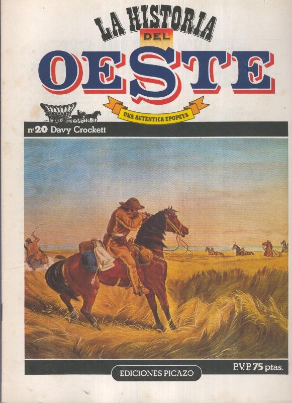 Historia del oeste numero 20: Davy Crockett