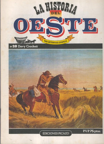 Historia del oeste numero 20: Davy Crockett