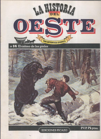 Historia del oeste numero 14: El coloso de las pieles
