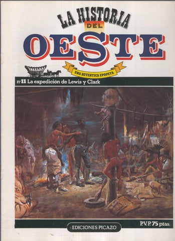 Historia del oeste numero 11: La expedicion de Lewus y Clark