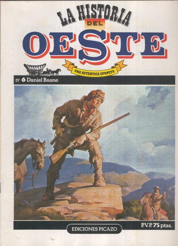 Historia del oeste numero 06: Daniel Boone