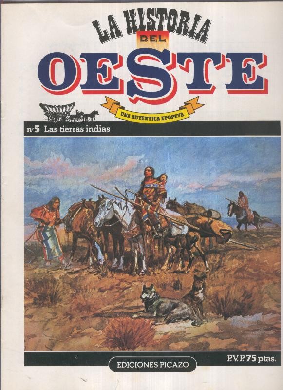 Historia del oeste numero 05: Las tierras indias