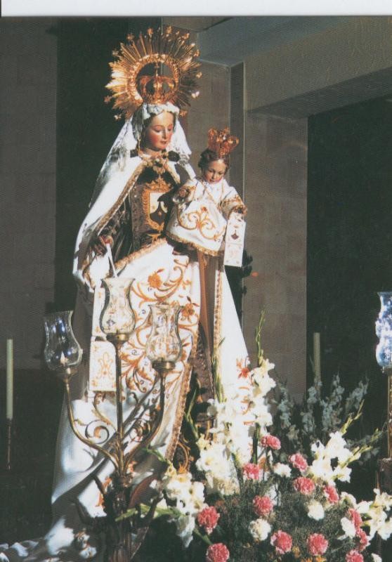 Postal 012845: Virgen del Carmen, Benavente (Zamora)