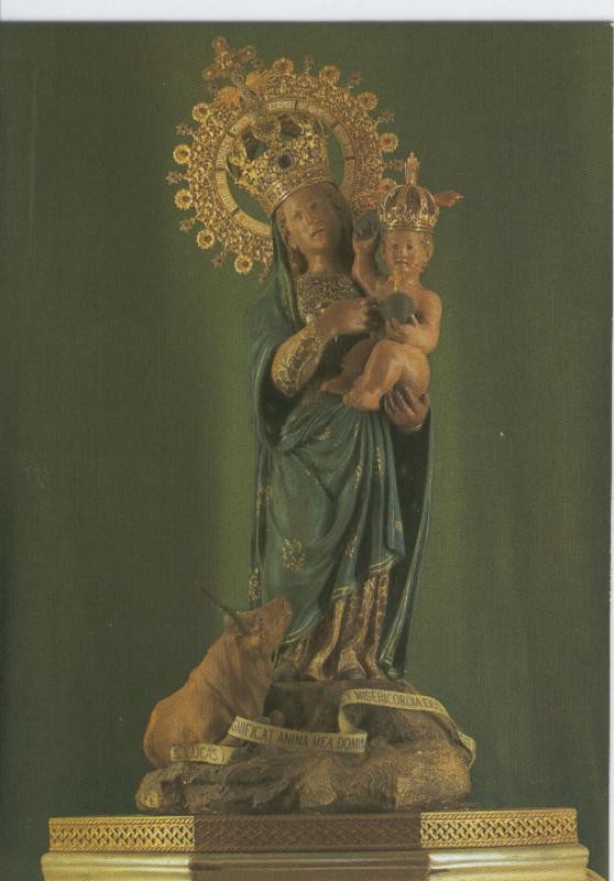 Postal 012847: Virgen Nuestra Señora de Monte Toro, patrona de Menorca
