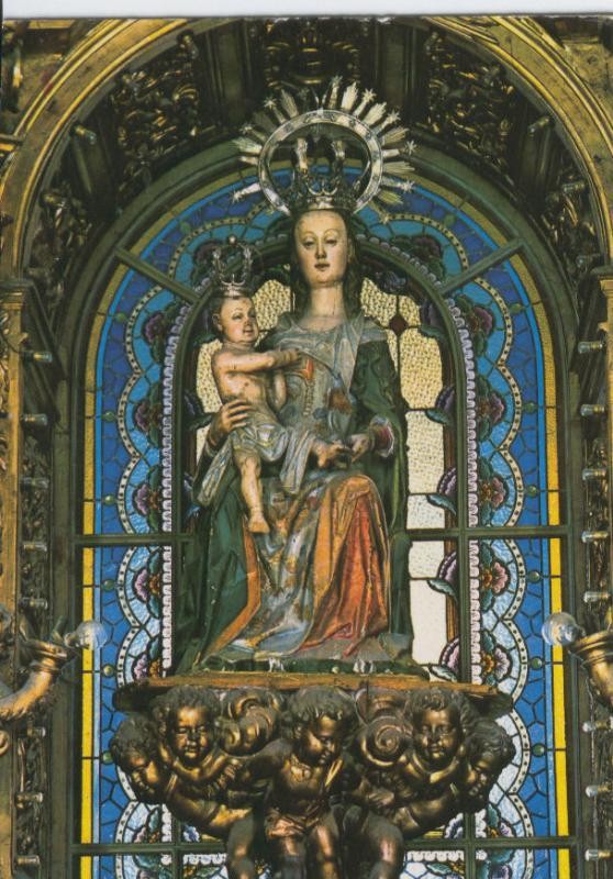 Postal 012853: Virgen Santa Maria la Mayor, patrona de Burgos