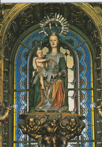 Postal 012853: Virgen Santa Maria la Mayor, patrona de Burgos