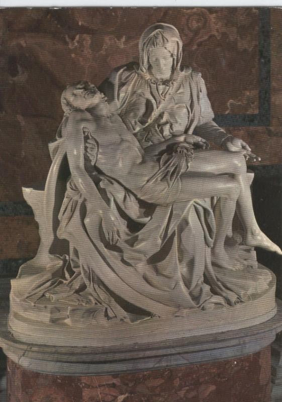 Postal 012858: Virge La piedad de Michelangelo, Roma
