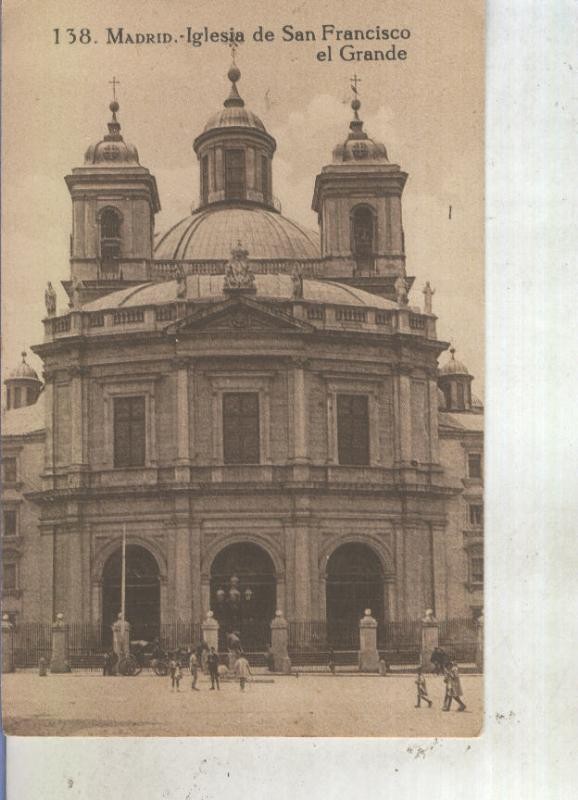 Postal 012932: Madrid, iglesia de San Francisco el Grande