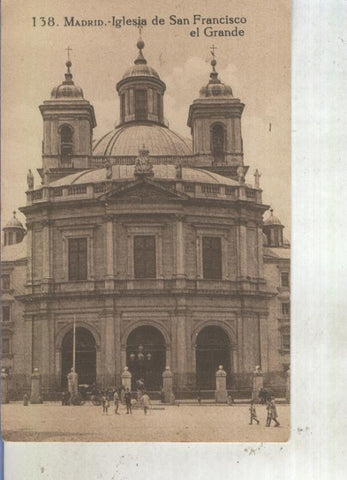 Postal 012932: Madrid, iglesia de San Francisco el Grande