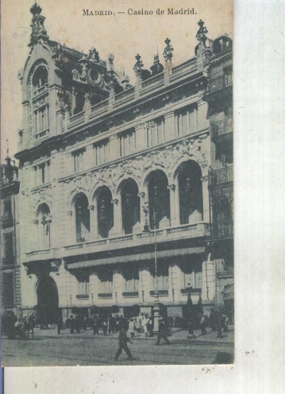 Postal 012941: Madrid, Casino de la ciudad