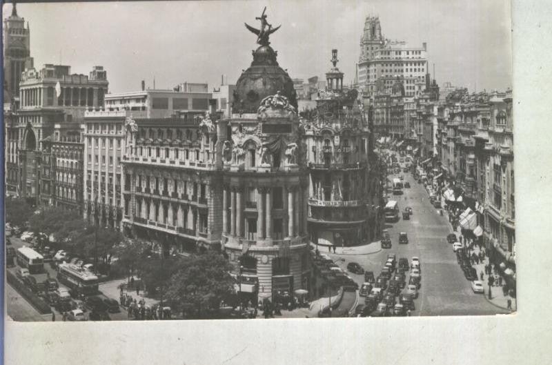 Postal 012950: Madrid, El Fenix, calle Alcala y Avda jose antonio