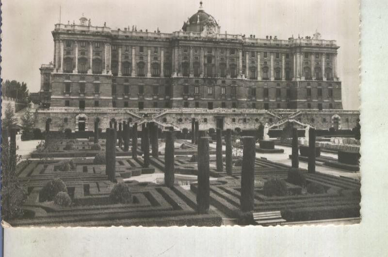 Postal 012953: Madrid, Palacio Real y Jardines de Sabatini