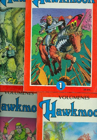 Hawkmoon obra completa de 16 numeros en 4 retapados