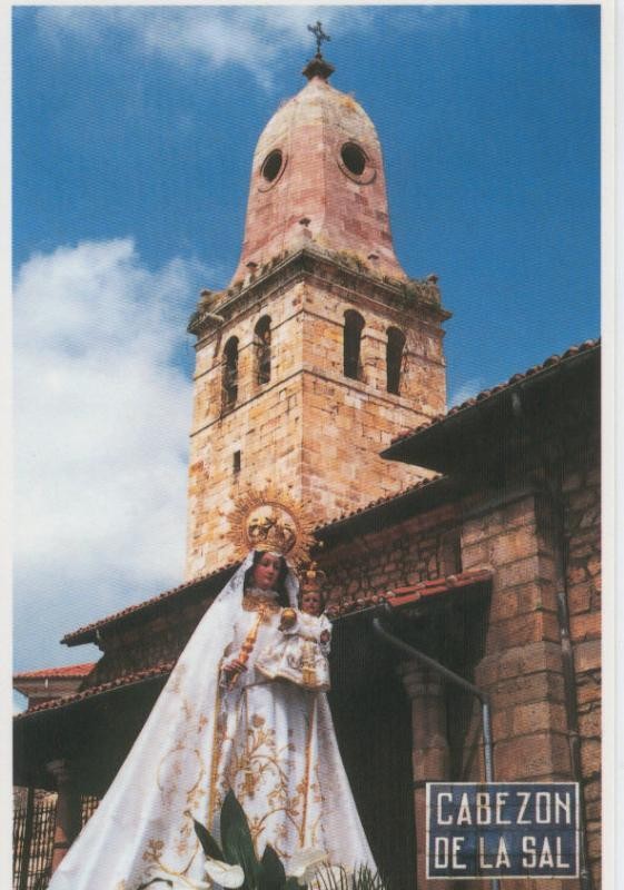 Postal 012861: Virgen Nuestra Señora Virgen del Campo, Cabezon de la Sal (Cantabria)
