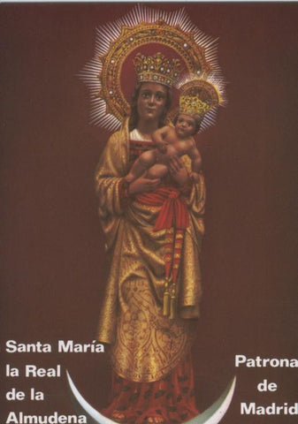 Postal 012862: Virgen Santa Maria la Real de la Almudena, patrona de Madrid