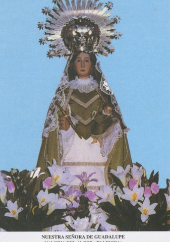Postal 012864: Virgen Nuestra Señora de Guadalupe, Valoria del Alcor (Palencia)