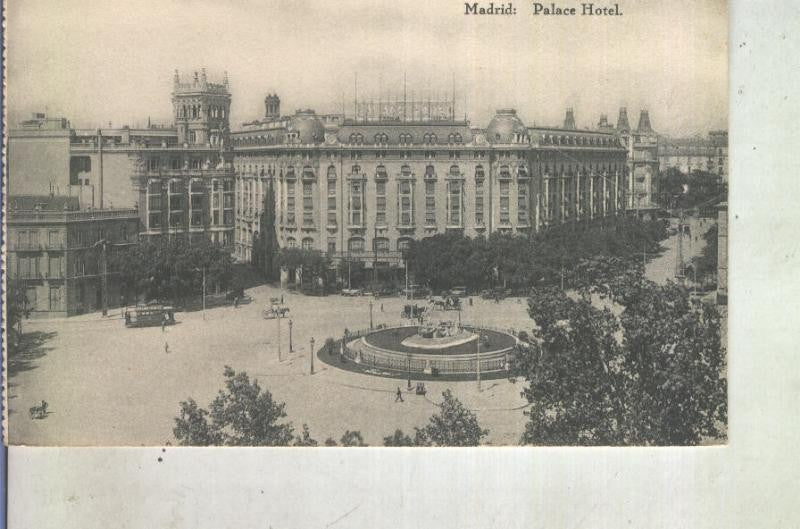 Postal 012967: Madrid, Palace Hotel