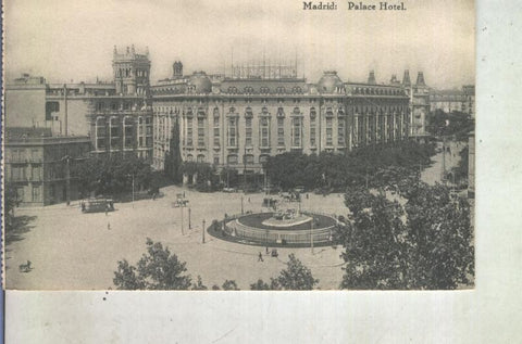 Postal 012967: Madrid, Palace Hotel