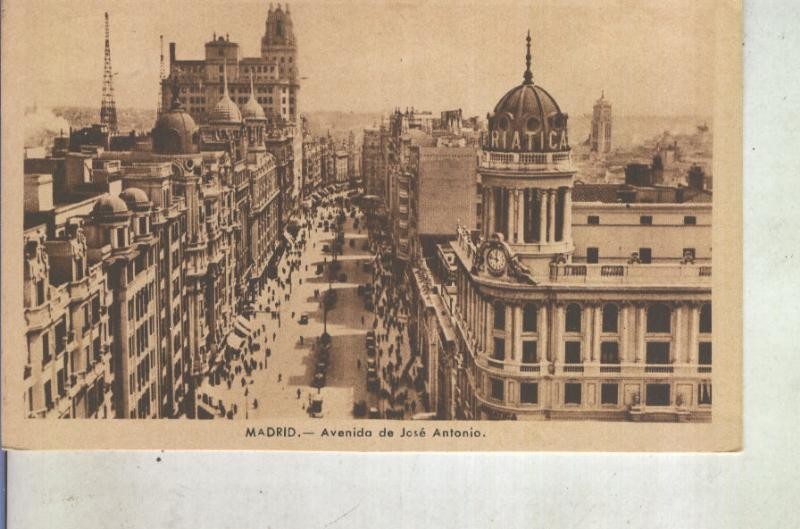 Postal 012977: Madrid, Avenida de Jose Antonio