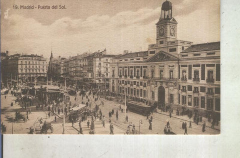 Postal 012991: Madrid, Puerta del Sol