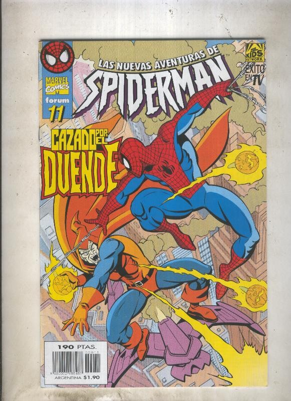 Las nuevas aventuras de Spiderman volumen 1 numero 11