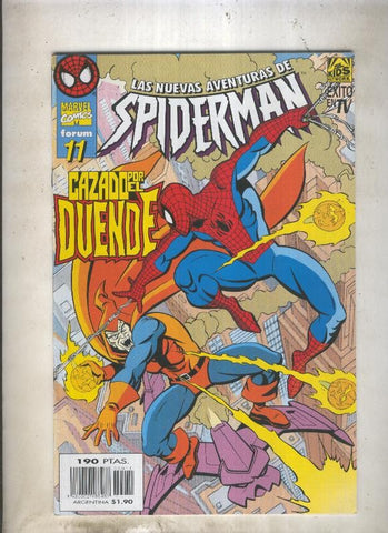 Las nuevas aventuras de Spiderman volumen 1 numero 11