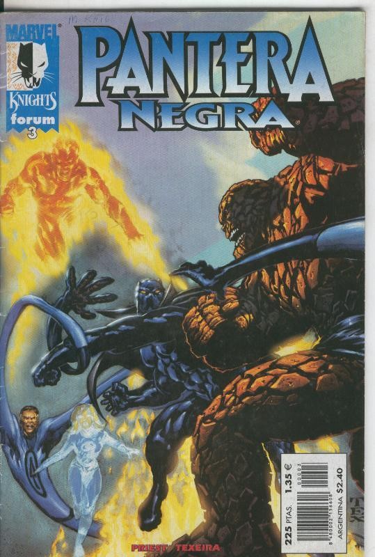 Marvel Knights: Pantera negra numero 03