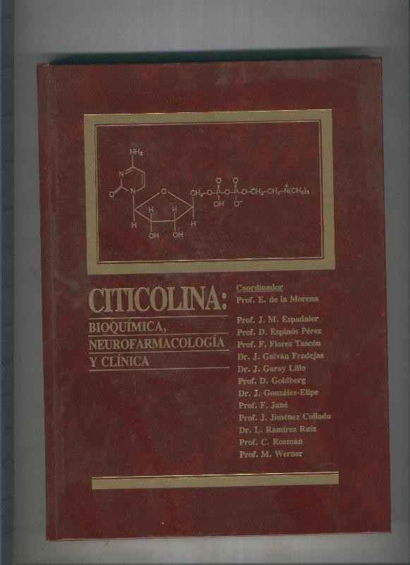 Citicolina:Bioquimica, Neurofarmacologia y clinica