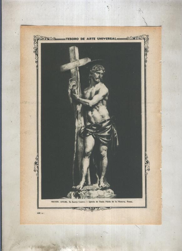 Lamina 019: El Santo Cristo de Miguel Angel