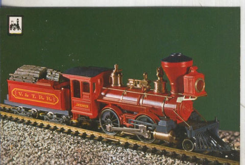 Postal 012897: Tren Serie 1ª numero 19: Locomotora J.W.Boweer de la Cia Virginia & Truckee
