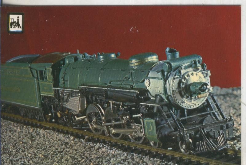 Postal 012901: Tren Serie 1ª numero 10: Locomotora tipo Pacific serie PS4